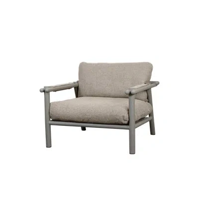 Cane-line Sticks Lounge Chair In Taupe