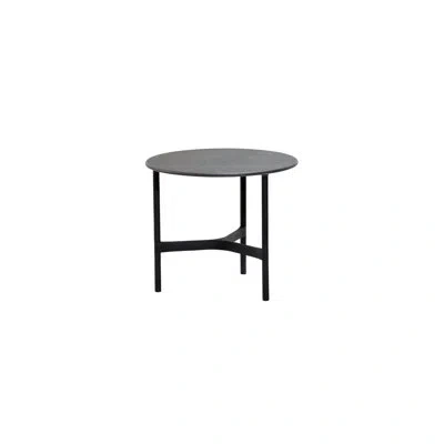 Cane-line Twist Coffee Table In Light Gray,dark Gray