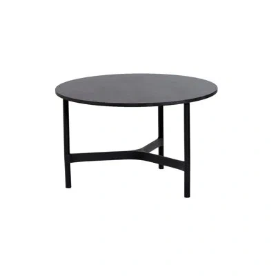 Cane-line Twist Coffee Table Medium - Lava Gray/dark Gray
