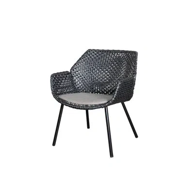 Cane-line Vibe Patio Chair With Cushions In Taupe