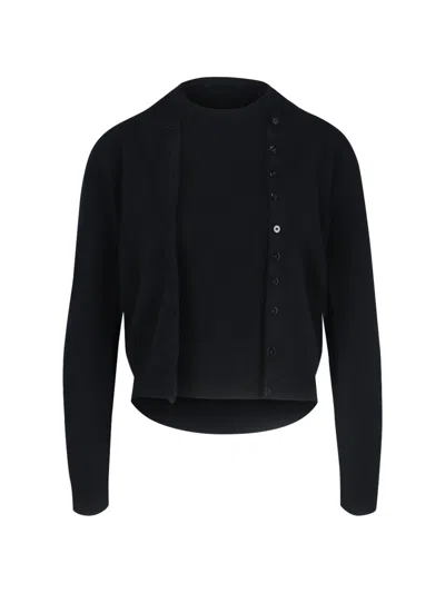 Canessa 100% Cashmere Crewneck Sweater In Black