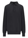 Canessa Polo-neck Sweater In Black