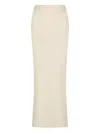 Canessa Ribbed Skirt In Neutral