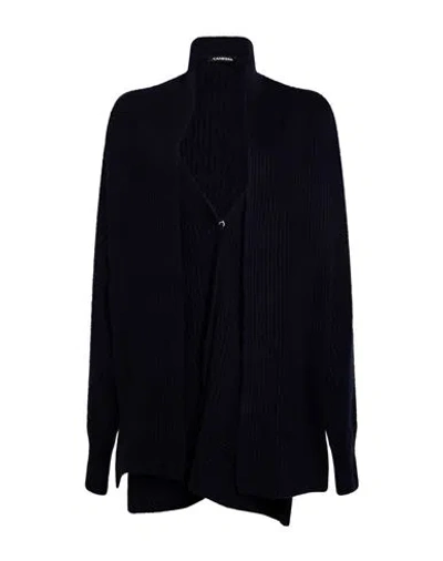 Canessa Woman Cardigan Navy Size S Cashmere