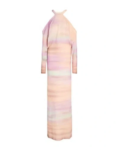 Canessa Woman Maxi Dress Apricot Size 1 Cashmere In Orange
