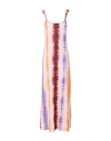 Canessa Woman Maxi Dress Pink Size 2 Linen
