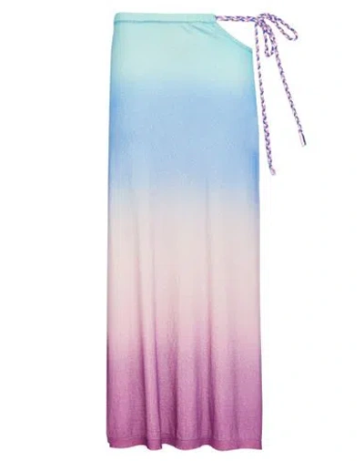 Canessa Woman Midi Skirt Light Blue Size 2 Cashmere