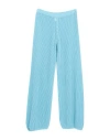 Canessa Woman Pants Azure Size 2 Cotton In Blue
