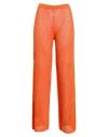 Canessa Woman Pants Orange Size 1 Cotton