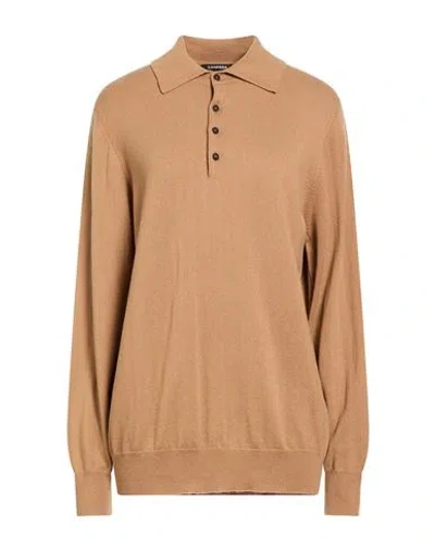 Canessa Woman Sweater Camel Size 4 Cashmere In Sand
