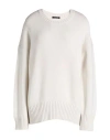 Canessa Woman Sweater Ivory Size 2 Cashmere In White