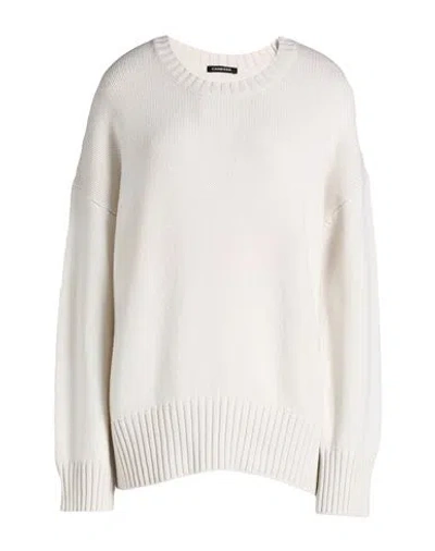 Canessa Woman Sweater Ivory Size 2 Cashmere In White