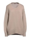 Canessa Woman Sweater Sand Size 2 Cashmere In Beige