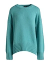 Canessa Woman Sweater Turquoise Size 1 Cashmere In Green