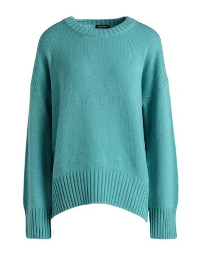 Canessa Woman Sweater Turquoise Size 1 Cashmere In Green