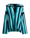 Canessa Woman Sweater Turquoise Size 2 Cashmere In Blue