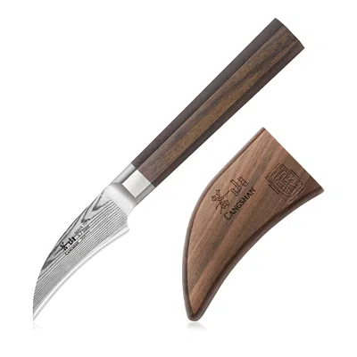 Cangshan Cagshan Maya 2.5 Peeling Knife In Brown