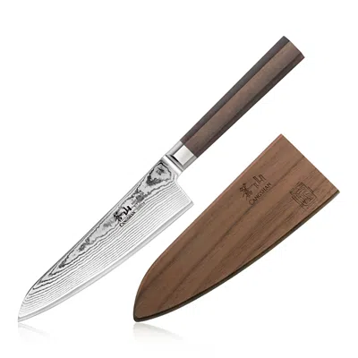 Cangshan Cagshan Maya 5.5 Prep Utility Knife In Brown