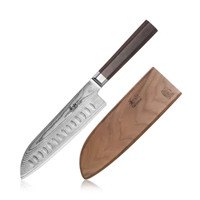 Cangshan Cagshan Maya 7 Santoku Knife In Brown