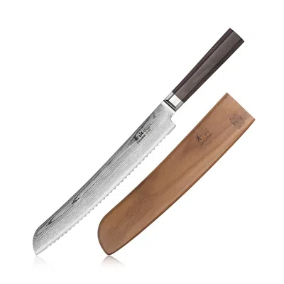 Cangshan Cagshan Maya 9 Bread Knife In Brown