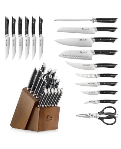 Cangshan Helena Series Steel 17-pc. Knife Block Set In Black