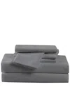 Cannon 200tc Cotton Sheet Set In Grey