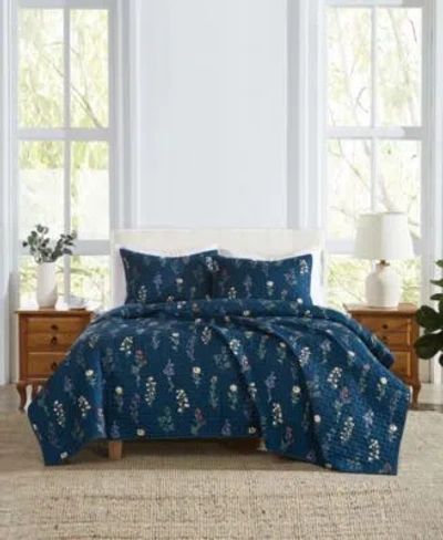 Cannon Avery Floral 3 Piece Quilt Sets In Multi