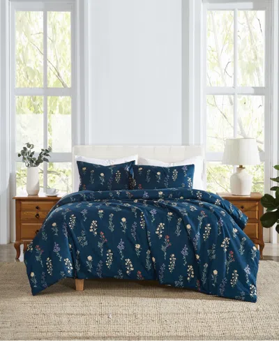 Cannon Avery Floral 3-piece Duvet Cover Set, King In Animal Print