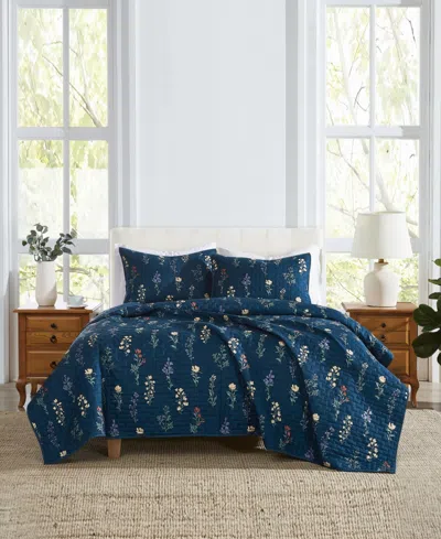 Cannon Avery Floral 3-piece Quilt Set, Full/queen In Multi