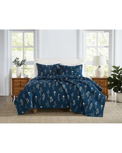 CANNON CANNON AVERY FLORAL QUILT SET