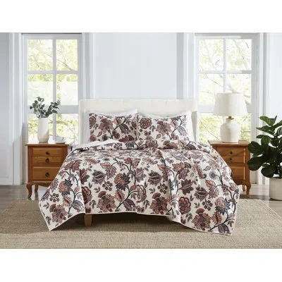 Cannon Avery Floral Quilt Set In Blue Floral