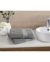 Cannon Cotton Tencel Bath Towel Set In Gray