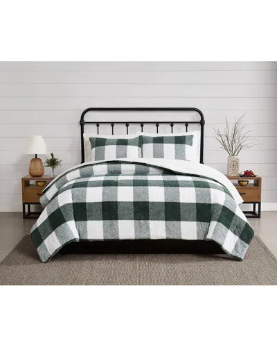 Cannon Cozy Buffalo Check Comforter Set In Multi