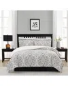 Cannon Gramercy Comforter Set In Gray