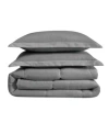 Cannon Heritage 3-pc. Duvet Cover Set, Full/queen In Gray