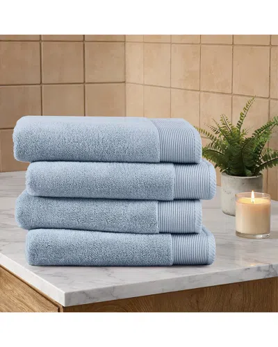 Cannon Heritage 4-pack Bath Towel Set In Blue