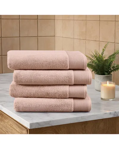Cannon Heritage 4-pack Bath Towel Set In Pink