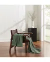 Cannon Heritage Cotton Waffle Throw In Green