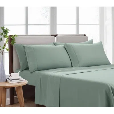Cannon Heritage Microfiber Sheet Set In Blue