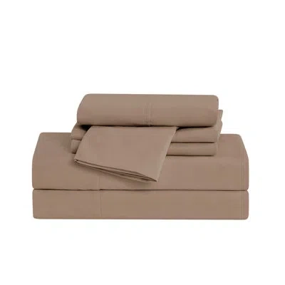 Cannon Heritage Solid Sheet Set In Mushroom