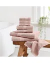 Cannon Luxe Turkish Cotton Blush 10pc Towel Set In Pink