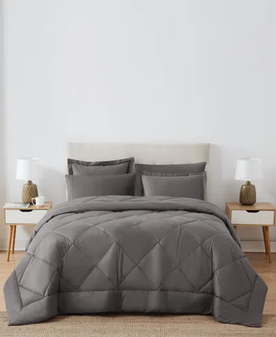 Cannon Oversized Cotton Percale 3-pc. Comforter Set, Full/queen