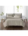 Cannon Solid Duvet Cover Set In Neutral