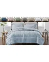 Cannon Solid Mushroom Comforter Set In Blue