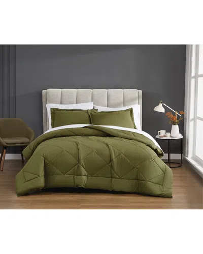 CANNON CANNON SOLID PERCALE COMFORTER SET