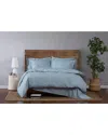 Cannon Solid Percale Duvet Set In Blue