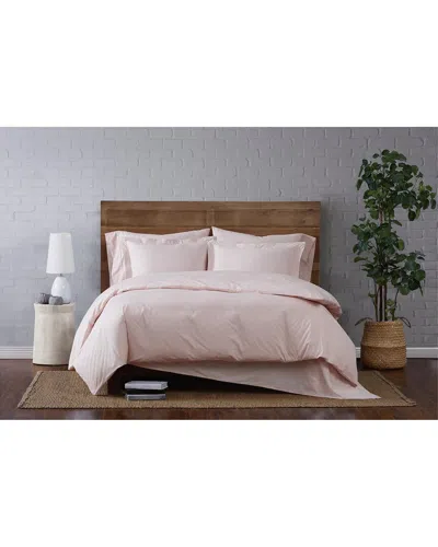 CANNON CANNON SOLID PERCALE DUVET SET