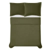 Cannon Solid Percale Duvet Sets In Green
