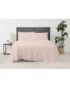 Cannon Solid Percale Sheet Set In Blush