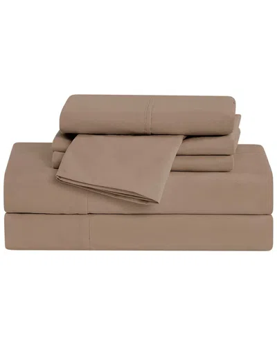 Cannon Solid Sheet Set In Purple